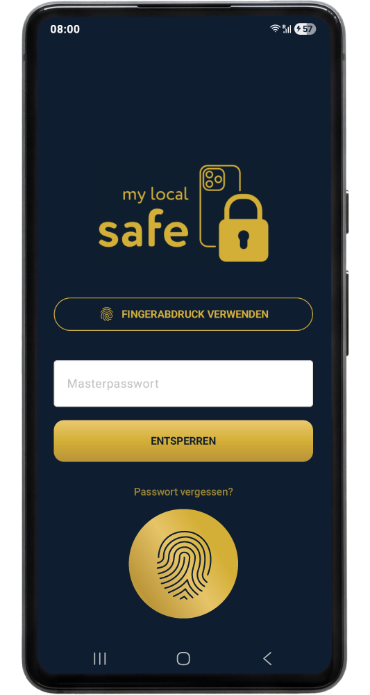 MyLocalSafe – Passwort-Generator
